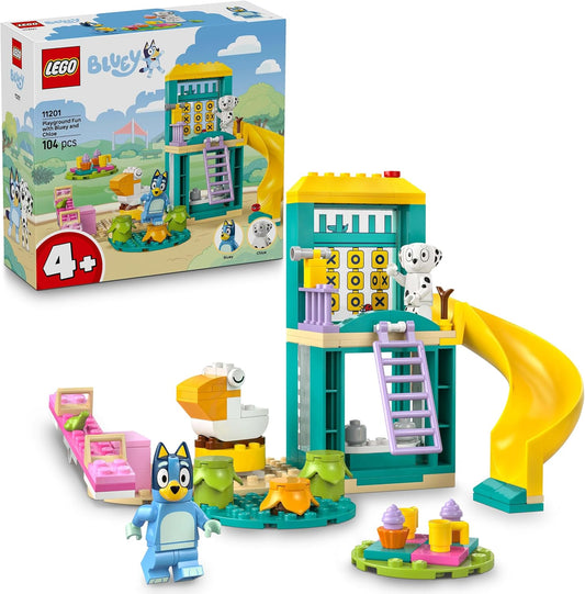 Lego 11201 Bruy and Chloe Fun Playground Toy Birthday Present Blocks Educational Boys Girls Children 4 5 6 Years Old Pretend Play