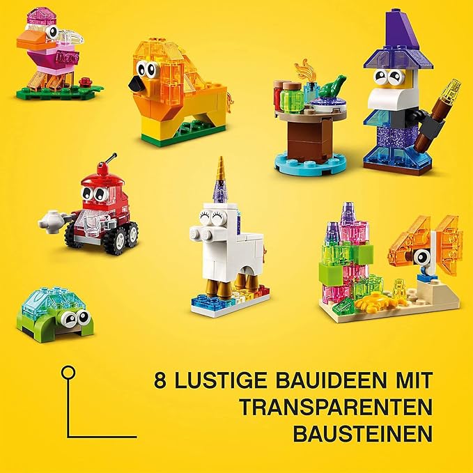 Creative Transparent Bricks 11013