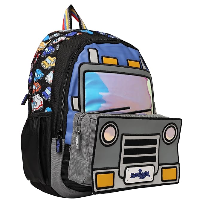 SMIGGLE 3D Car Movin' Junior Id Backpack
