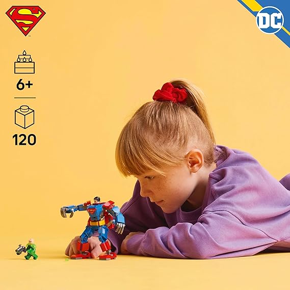LEGO DC Superman Mech vs. Lex Luthor Super Hero 76302