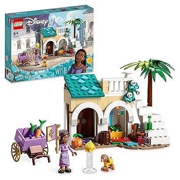 LEGO ǀ Disney Asha in The City of Rosas 43223 Building Toy Set (154 Pieces)