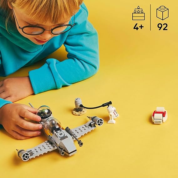 LEGO Star Wars Mando and Grogu’s N-1 Starfighter 75410