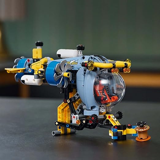 LEGO Technic Deep-Sea Research Submarine Toy Set 42201