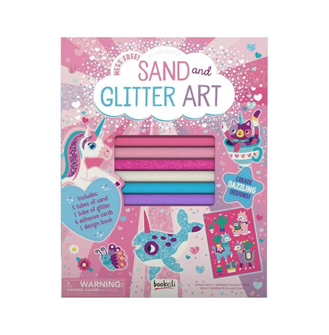 Sand and Glitter Art