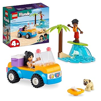 LEGO Friends Beach Buggy Fun 41725 Building Toy Set (61 Pieces)