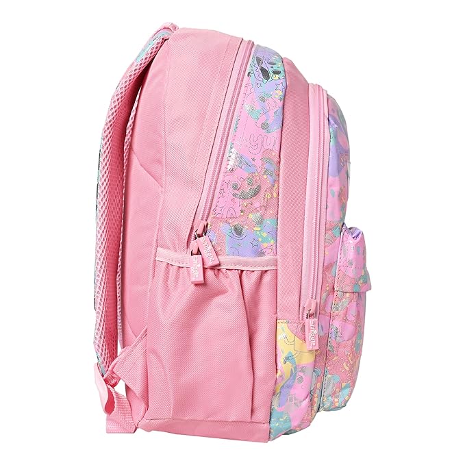 SMIGGLE Pink Foodie Movin' Junior Id Backpack