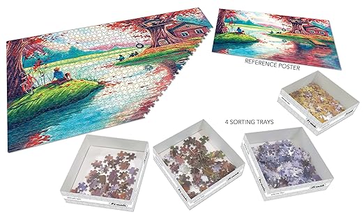 Frank by The Lake Jigsaw Puzzle for Adults | 1000 Piece