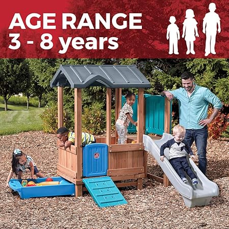 Step2 Woodland Adventure Playhouse & Slide