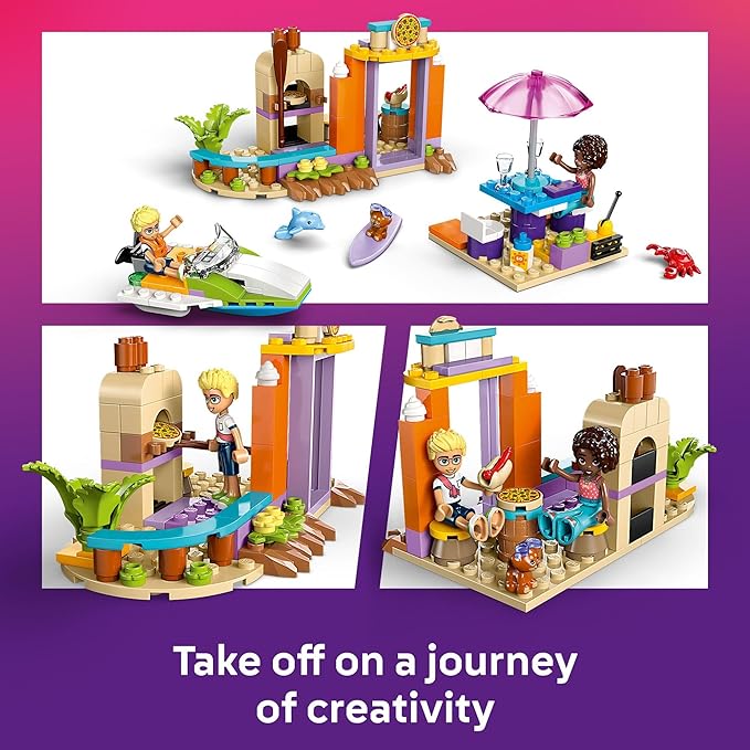 LEGO Friends Creative Beach and Travel Suitcase 42672