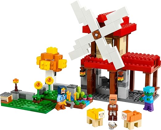 LEGO Minecraft® The Windmill Farm Video-Game Set Gift 21262