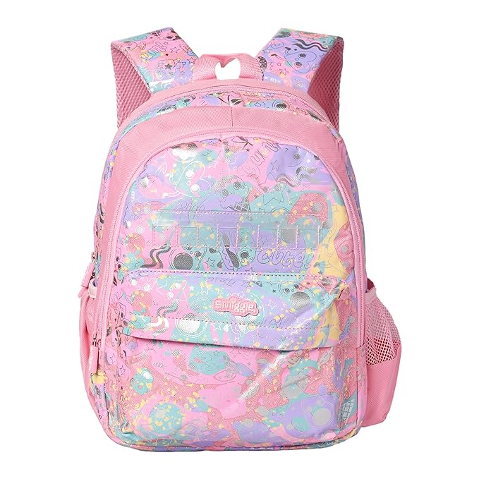 SMIGGLE Pink Foodie Movin' Junior Id Backpack