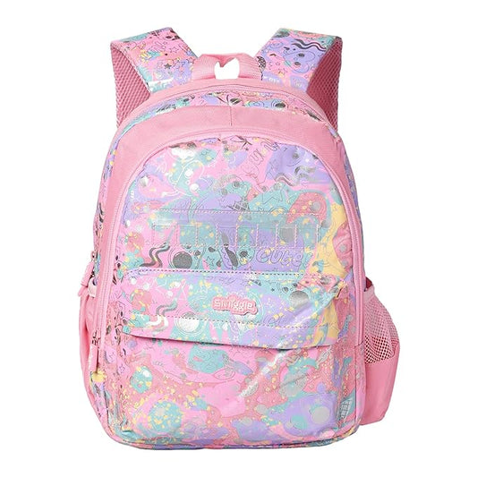 SMIGGLE Pink Foodie  Movin' Junior Id Backpack