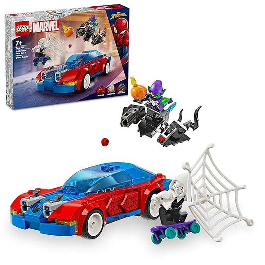 LEGO Marvel Spider-Man Race Car & Venom Green Goblin 76279