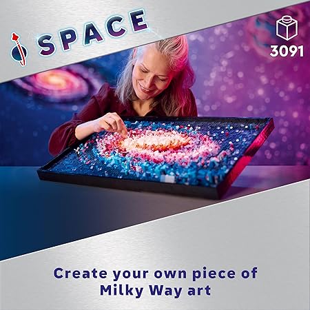 LEGO Art The Milky Way Galaxy Wall Art Set 31212 Building Blocks for 18+ Gift