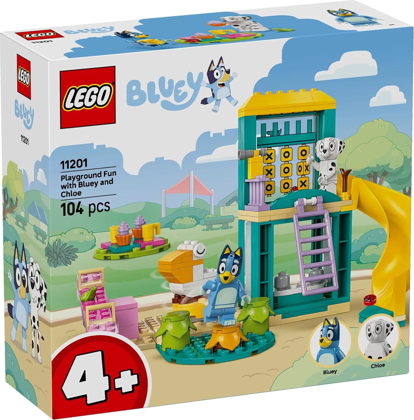 Lego 11201 Bruy and Chloe Fun Playground Toy Birthday Present Blocks Educational Boys Girls Children 4 5 6 Years Old Pretend Play