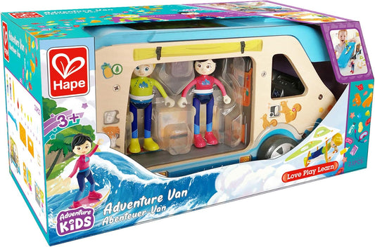 Hape Adventure Van Toy Set