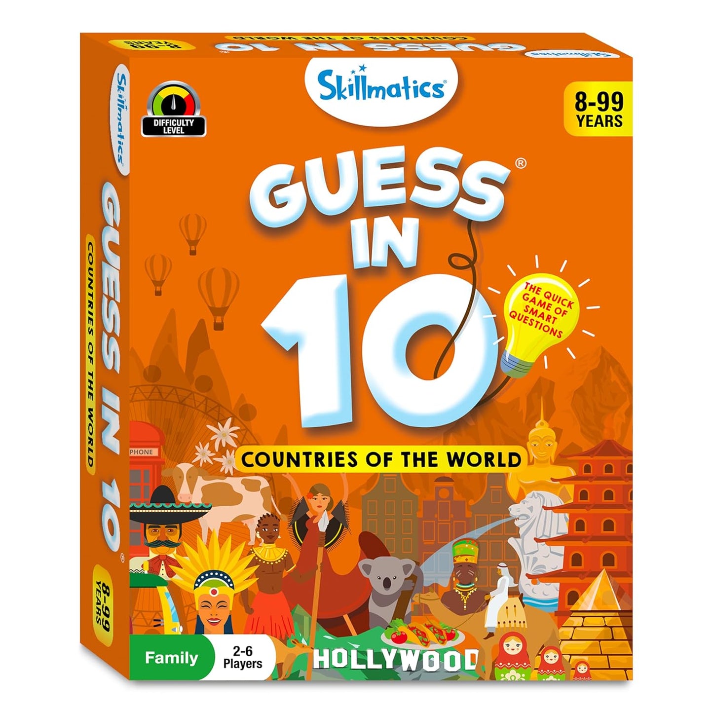 Skillmatics Guess in 10 Countries of the World, Perfect for Boys, Girls, Kids & Families Who Love Card Games, Educational Toys, Board Games, Trivia, Gifts for Ages 8, 9, 10 & Up(PACK OF 5)
