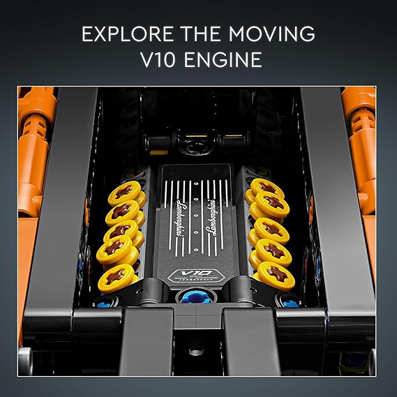 LEGO Technic Lamborghini Huracán Tecnica Orange 42196