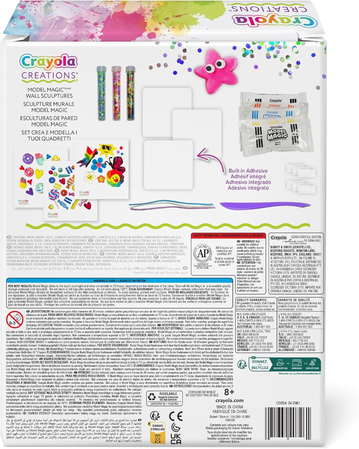 Crayola Creations Model Magic Wall Sculptures
