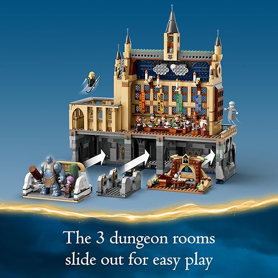 LEGO Harry Potter Hogwarts Castle: The Great Hall 76435 Building Blocks Toys for 10+ Gift for Boys and Girls