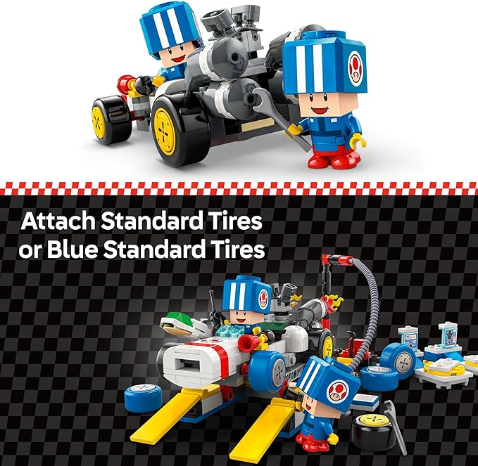 LEGO Super Mario: Mario Kart – Toad’s Garage Toy 72035
