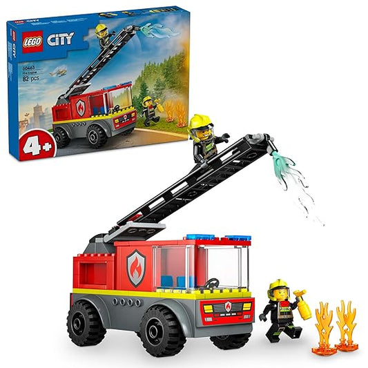 LEGO City Fire Ladder Truck, Firefighter Vehicle  60463