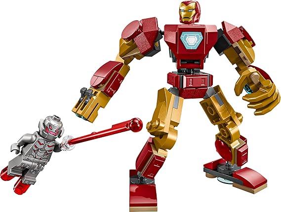 LEGO Marvel Iron Man Mech vs. Ultron Buildable Super Hero 76307