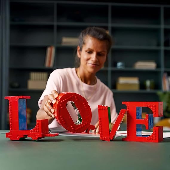 LEGO Art Love Decor Idea 31214