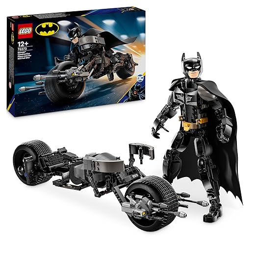 LEGO DC Batman™: Batman Construction Figure & the Bat-Pod Bike 76273
