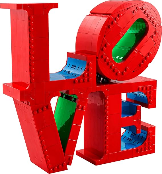 LEGO Art Love Decor Idea 31214