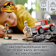 LEGO Jurassic World Blue & Beta Velociraptor Capture 76946 Building Kit (181 Pieces)