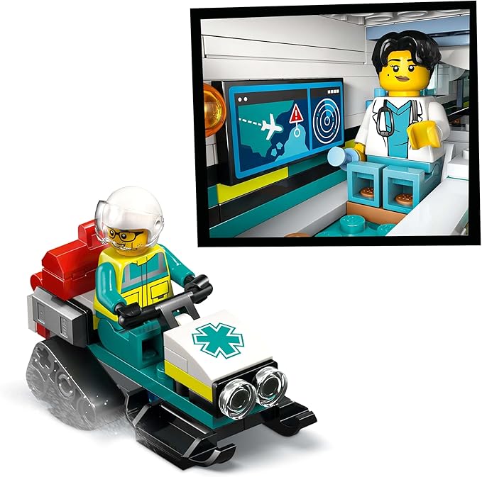 LEGO City Emergency Air Ambulance Plane 60465