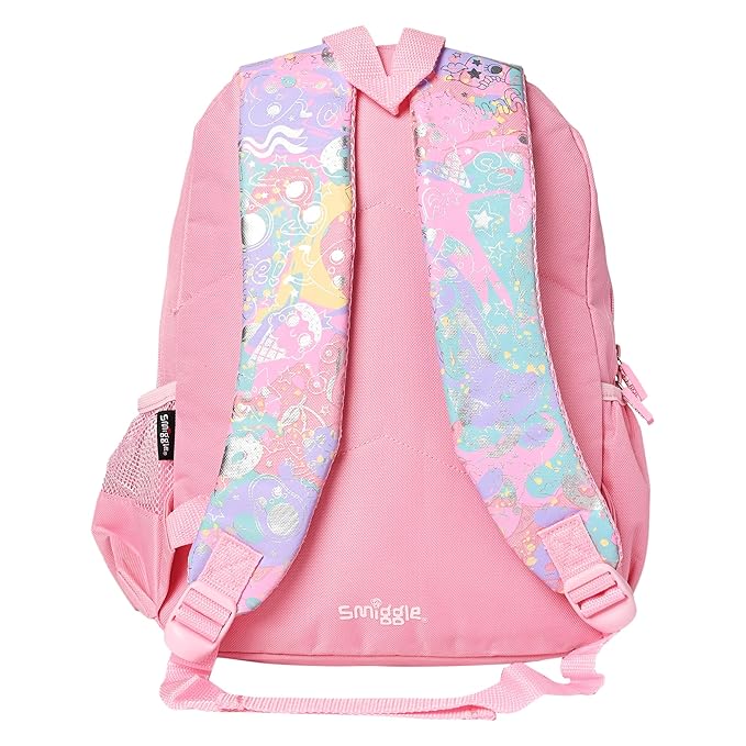 SMIGGLE Pink Foodie Movin' Junior Id Backpack