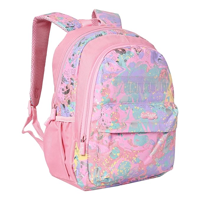 SMIGGLE Pink Foodie Movin' Junior Id Backpack