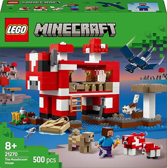LEGO Minecraft The Mooshroom House  21270