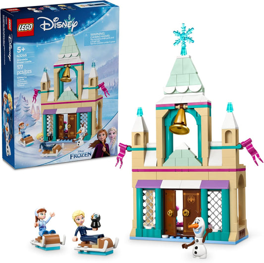 LEGO Disney Frozen: Arendelle Frozen Castle - Building Playset for Kids - Frozen Castle Toy for Fans with Princess Anna and Elsa Minidolls