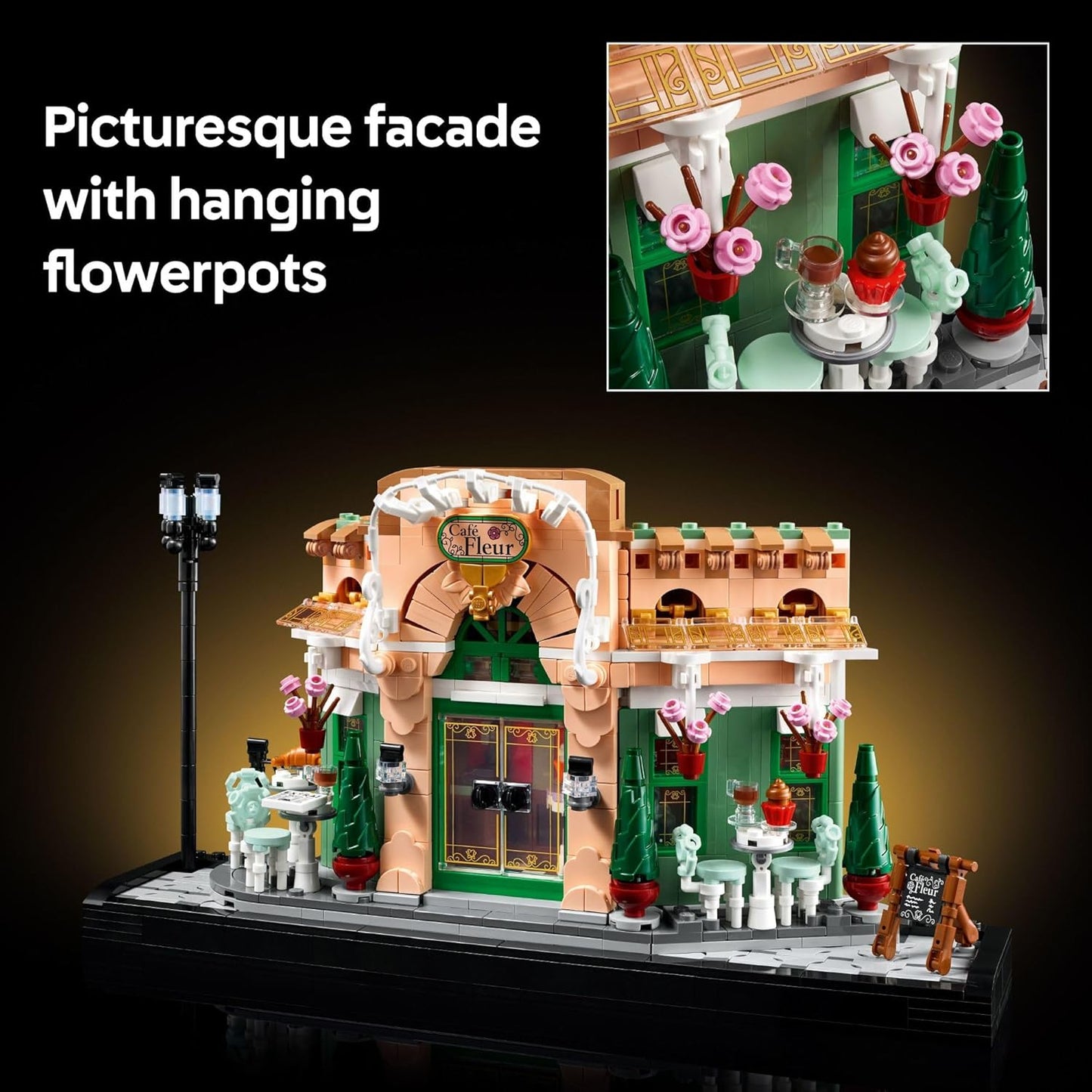 LEGO Icons French Café Paris Building Kit