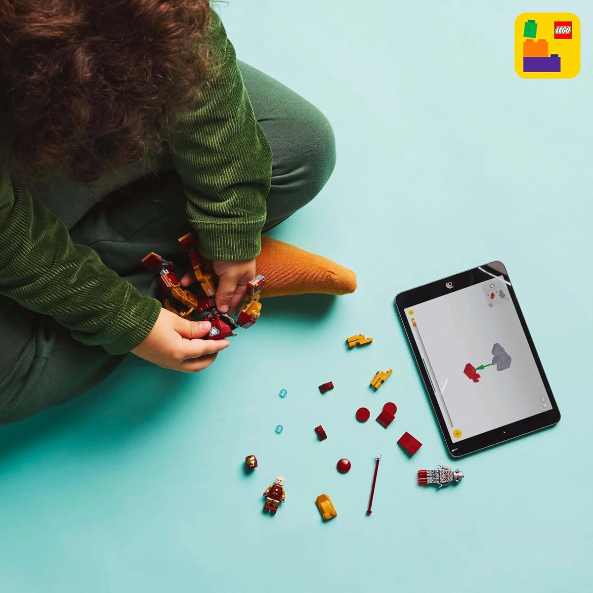 LEGO Marvel 76307 Iron Man Mech vs. Ultron Super Hero Building Set, 101 Pieces, 6+