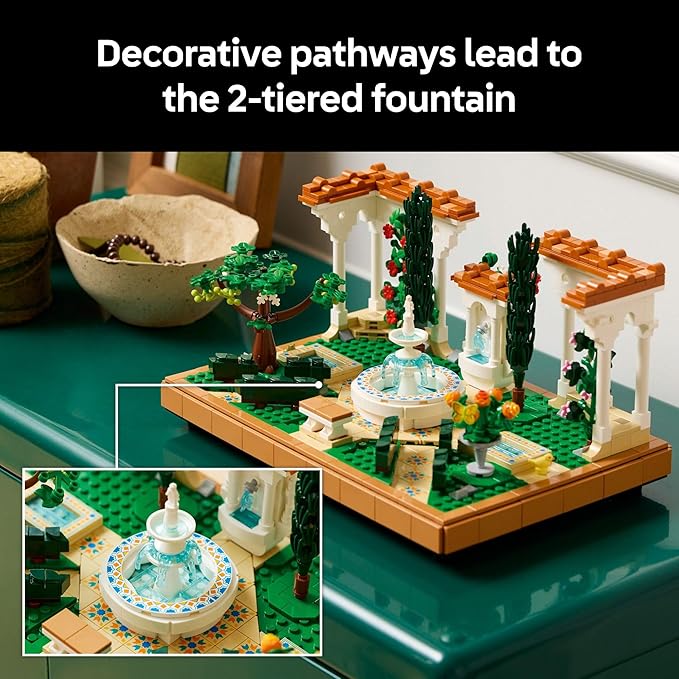 LEGO Icons Fountain Garden Building 10359