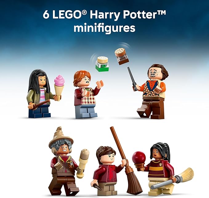 LEGO Harry Potter Quality Quidditch Supplies & Ice Cream Parlour 76452