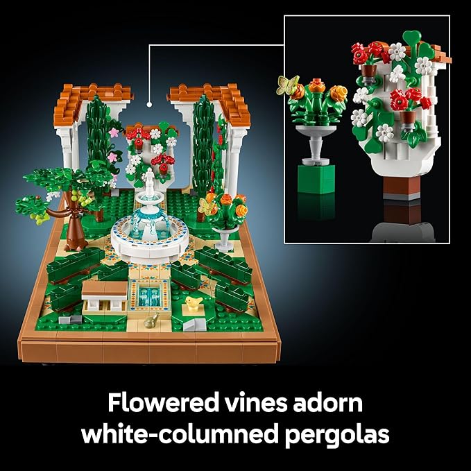 LEGO Icons Fountain Garden Building 10359
