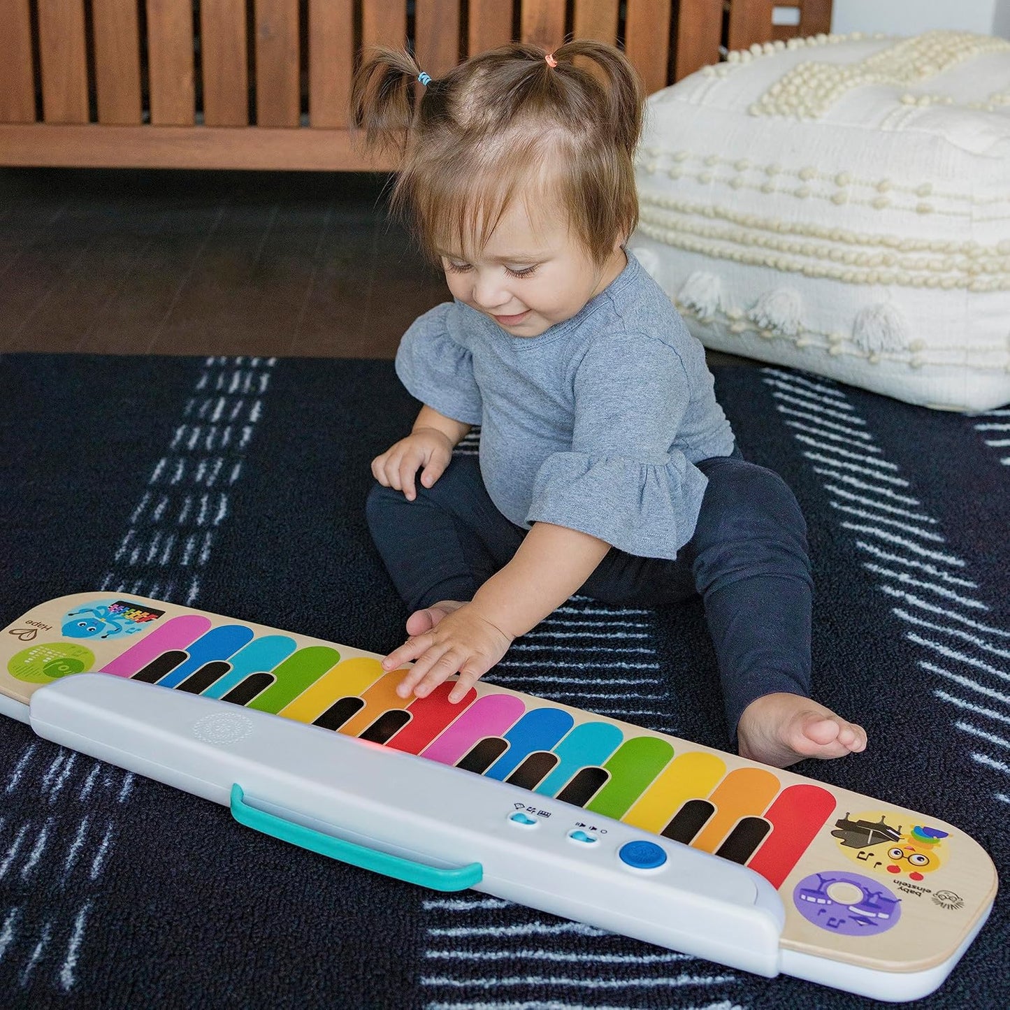 Baby Einstein Notes & Keys Magic Touch Wooden Electronic Keyboard