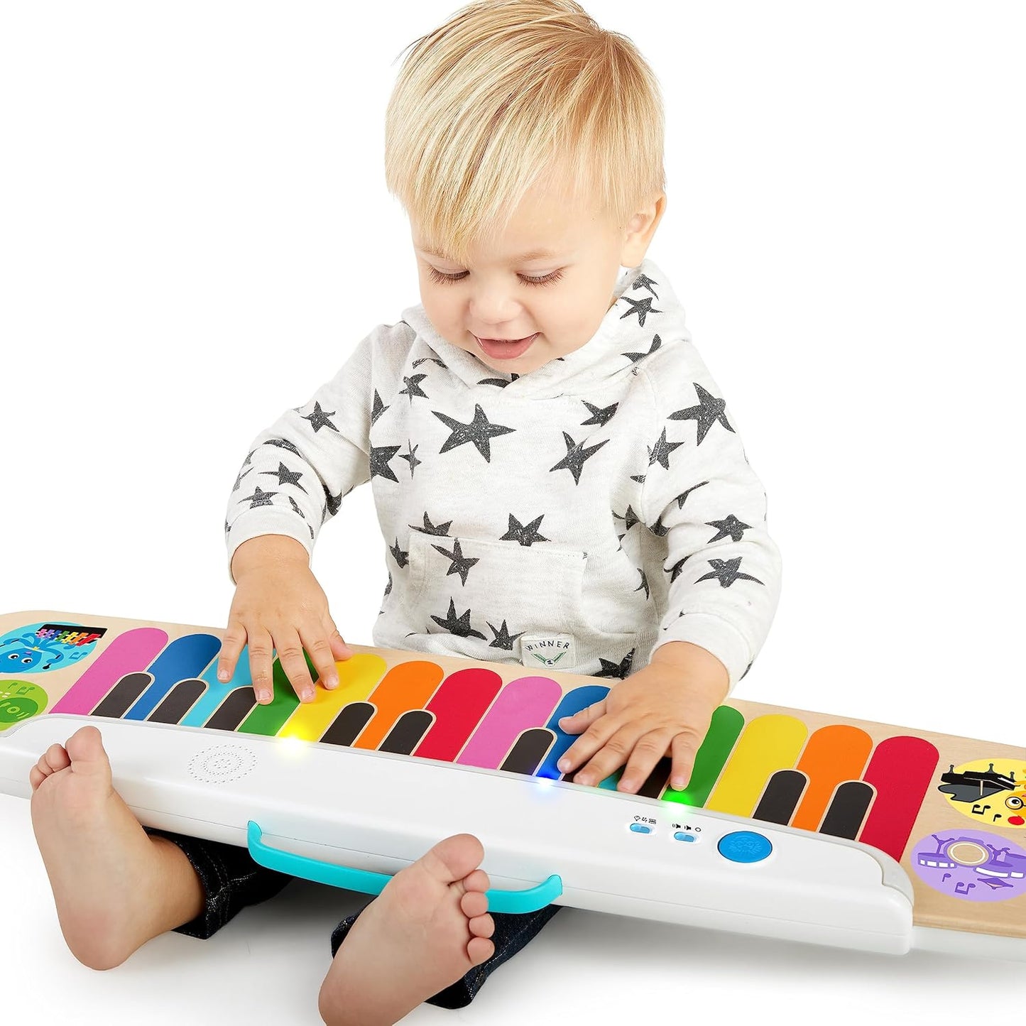 Baby Einstein Notes & Keys Magic Touch Wooden Electronic Keyboard
