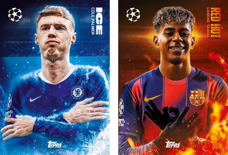 Topps UEFA Champions League Match Attax 2025-26 Trading and Collectible Card Game (Exclusive Game Pack)