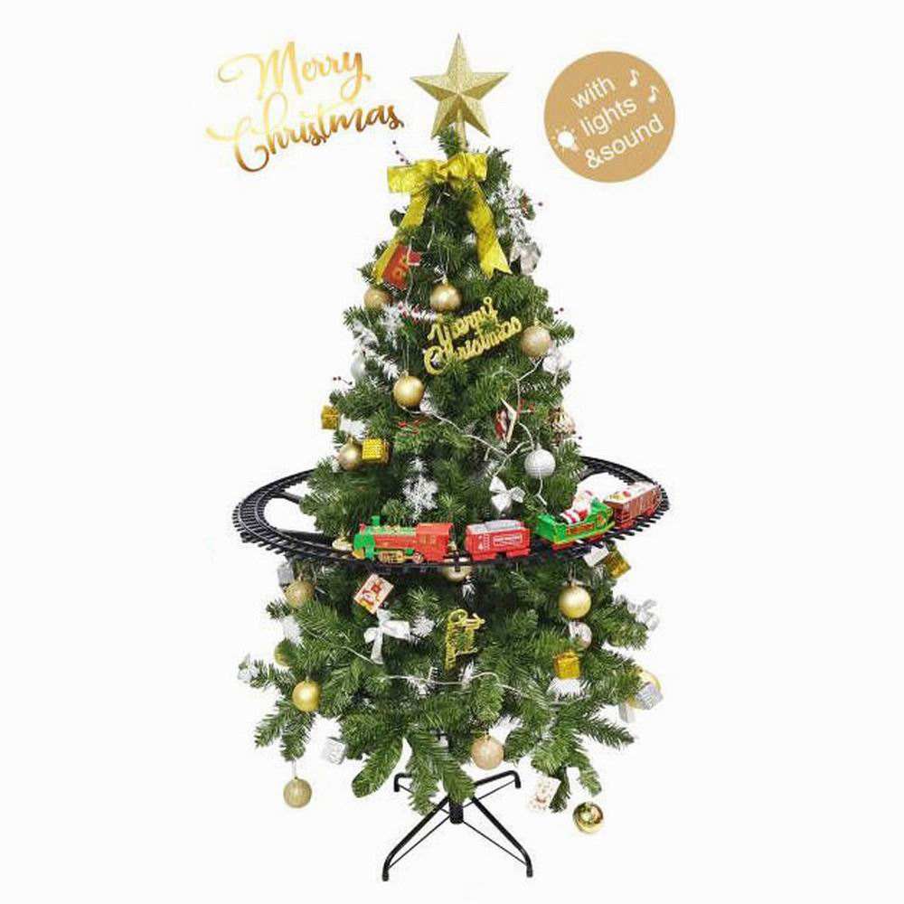 Christmas Hanging Train Set , Train with Lights and Sounds to rotate around Christmas Tree