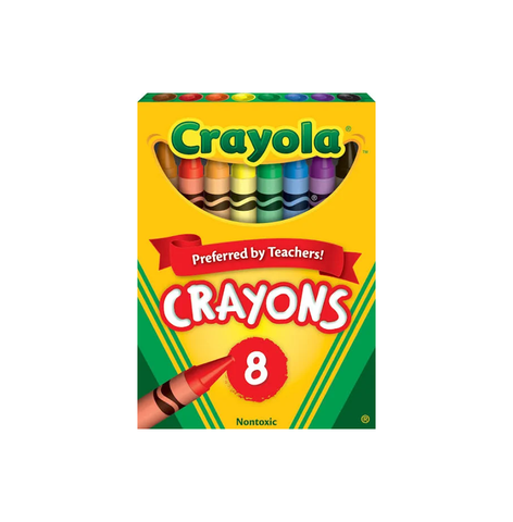 8 Pack Crayons, Crayola