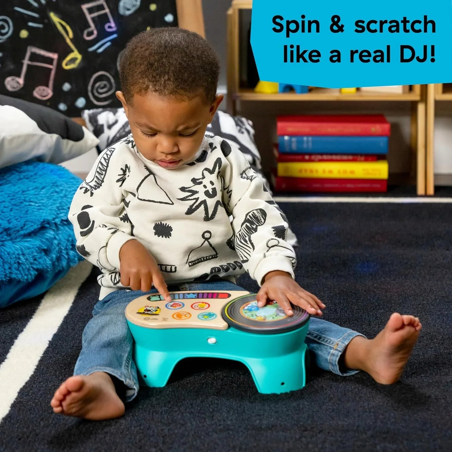 Hape DJ Discovery Musical Toy Turntable