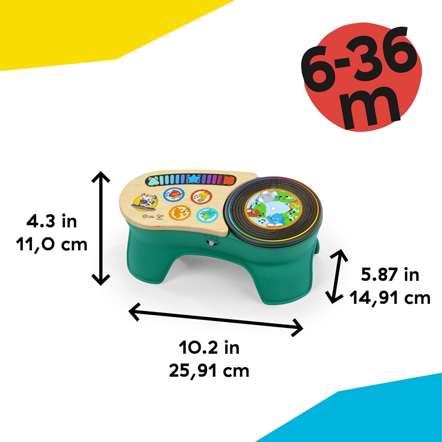 Baby Einstein + Hape DJ Discovery Musical Toy