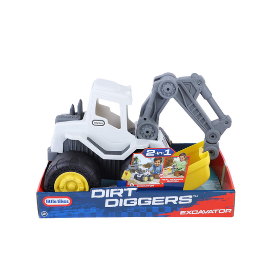 Little Tikes Dirt Diggers 2-in-1 Excavator with Removeable Shovel