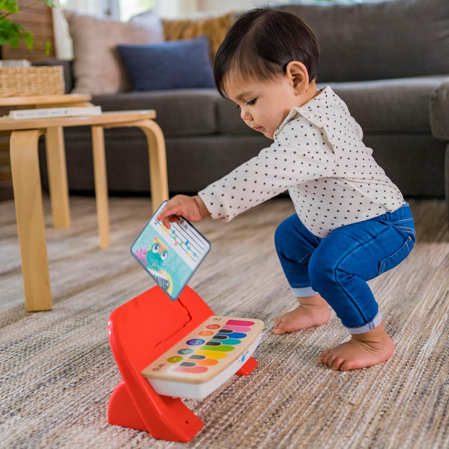 Baby Einstein Cal’s First Melodies Magic Touch Wooden Piano